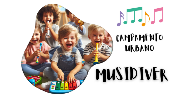MUSIDIVER, el campamento urbano del Grupo Talía que acerca la música a los más pequeños